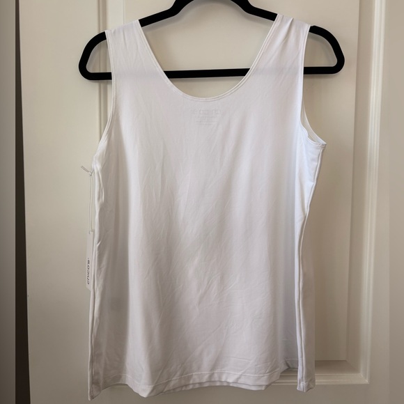 Chico's Classic White Tank Top - Picture 2 of 4